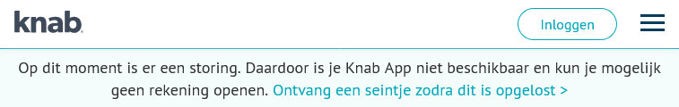 Users are encountering login issues with the Knab app