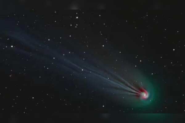 Mysterious Spiral of Light Surrounding "Devil Comet" Unveiled in Recent Images