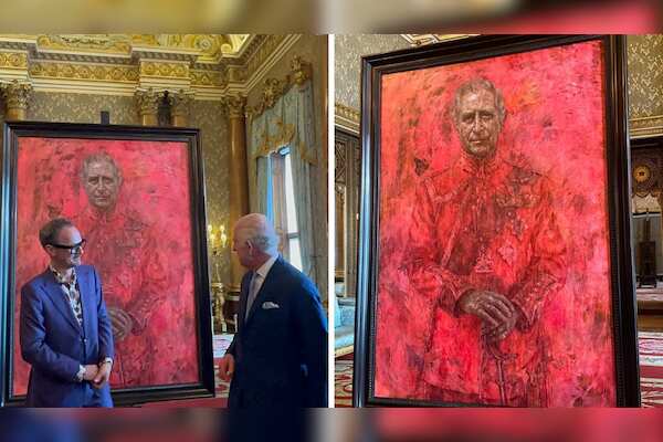 Public Reaction to King Charles III's Official Portrait Sparks Controversy on Social Media